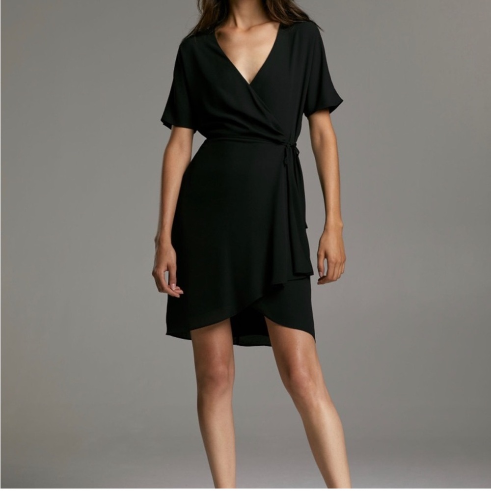 Black Wrap Dress